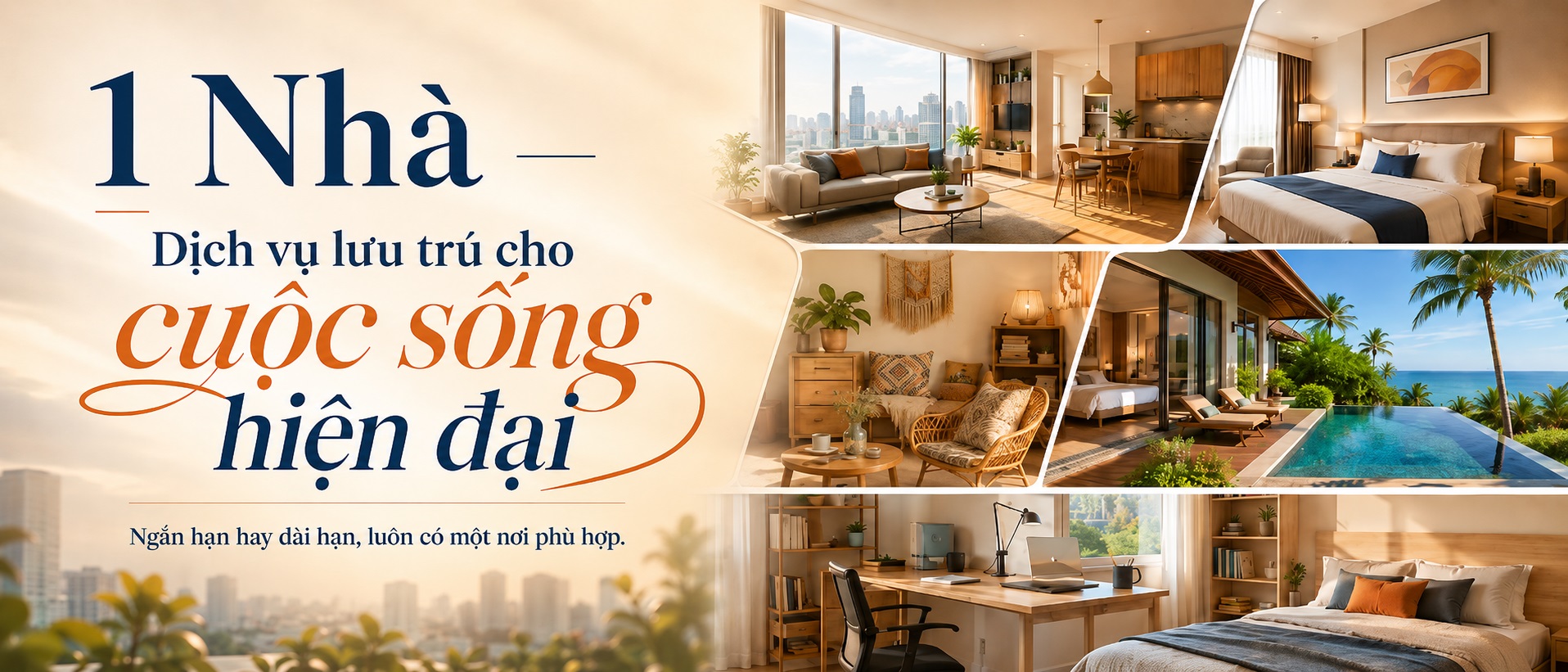 Dịch vụ lưu trú cho cuộc sống hiện đại